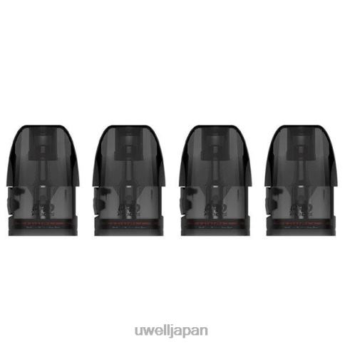 UWELL 三脚交換用ポッド | UWELL Vape Disposable 4個パック J0X2T107